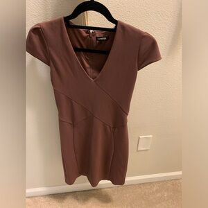 Express Xs like new mauve dress